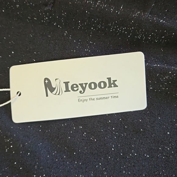 NIeyook black glittery dress, size 14, NWT - Picture 6 of 12